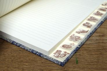 Ausgezeichnetes Schreibpapier mit Linien Rezeptbuch Vicki